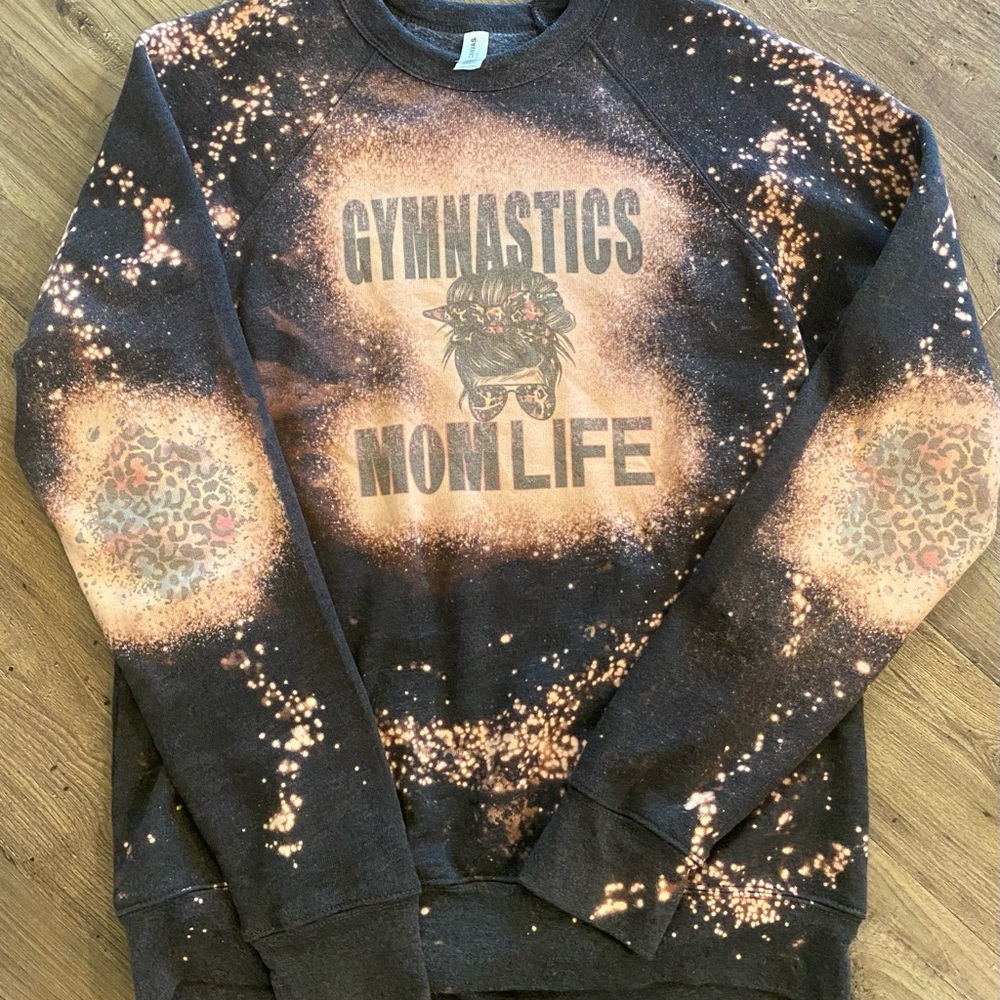 Gymnastics mom life sweatshirt